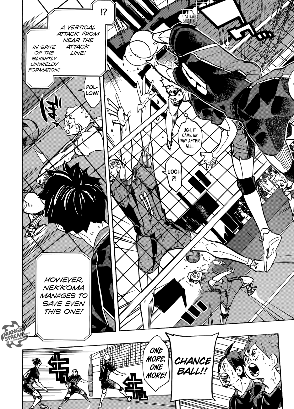 Haikyuu!!, Chapter 307 image 07